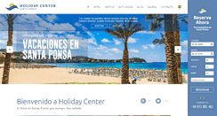 Desktop Screenshot of holidaycenter.es